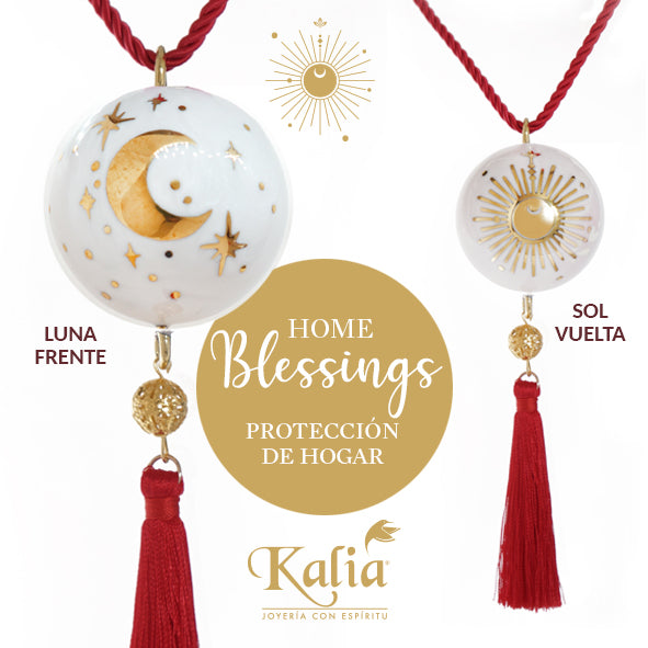 Bendición de Hogar luna blanco