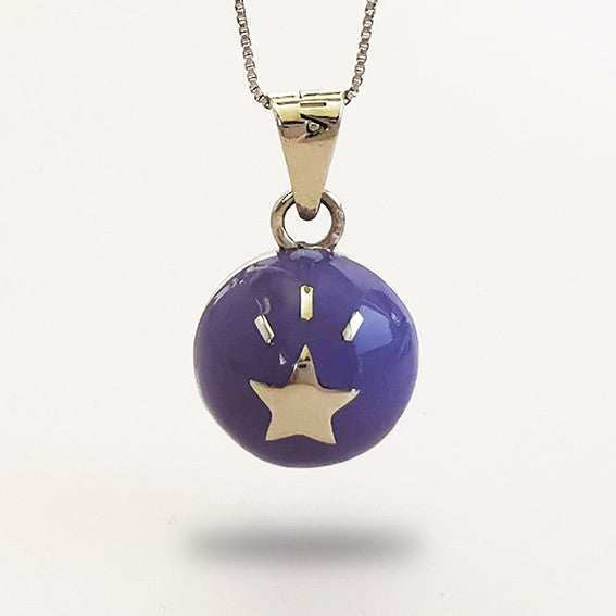Angelito de la guarda (azul/uva)